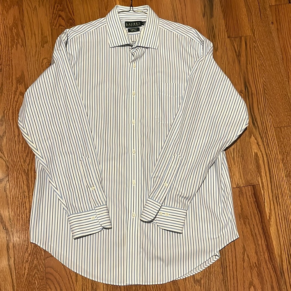 Ralph Lauren Men’s Button Down Dress Shirt
